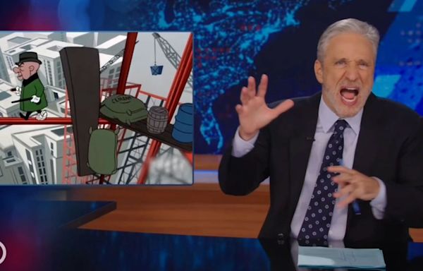 ‘The Daily Show’: Jon Stewart Says Donald Trump “Is Like A Corruption Mr. Magoo” & Wants To Know Why...