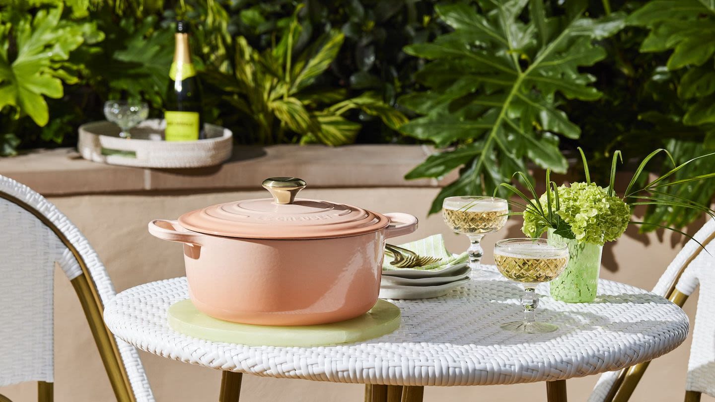 The New Le Creuset Fizzy Pink Pieces We're Adding to Cart