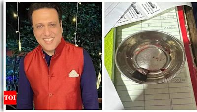 Govinda's accidental shooting: Picture of bullet extracted from actor's leg goes VIRAL | - Times of India