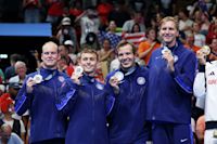 Connecticut swimmer Kieran Smith helps U.S. 4x200 freestyle relay team earn silver medal at Olympics