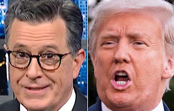 Stephen Colbert Spots Big 'Warnings' For Trump In Latest Election Numbers