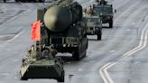 Vlad parades nuke missile launchers & gun-touting soldiers before Victory Day