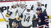 Barbashev breaks late tie in Golden Knights' 4-1 victory over Jets