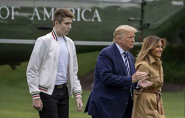 Trump Appears to Be Ditching Barron’s Graduation for a Fundraiser