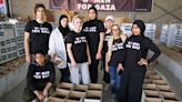 All-female team send aid to Gaza to ‘give dignity’ to women in warzone