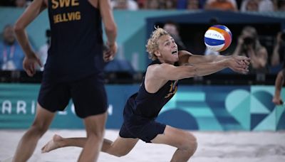 Paris Olympics 2024: Sweden crushes Germany in 36 minutes to win men’s gold in beach volleyball