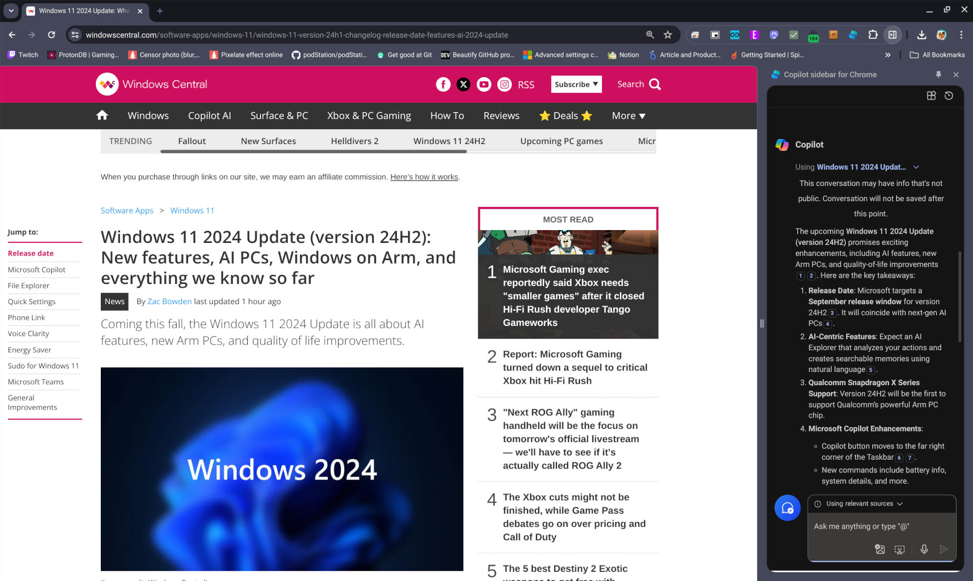 This awesome browser extension will give you the Microsoft Copilot sidebar inside Google Chrome