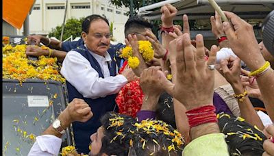 JP Nadda sounds poll bugle in Jammu and Kashmir, asks BJP cadre to go ‘full throttle’