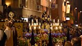 El Paso Morado de Lorca celebra su día grande en el tercer cortejo religioso