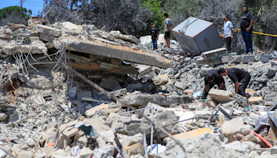 Hezbollah Ammo Facility In Aadloun On Fire Hours After Israel Bombs Yemen's Port