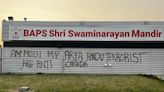 Hindu Temple vandalised with anti-India grafitti in Canada's Edmonton