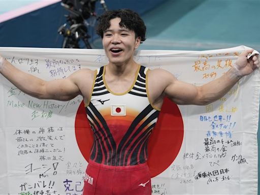 巴黎奧運／膝傷後苦練不拿手吊環 20歲新星助日本連4屆體操全能奪金