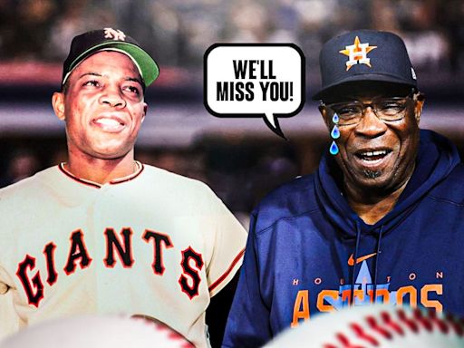 Giants' Dusty Baker breaks silence after visiting Willie Mays right before death