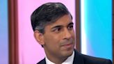 Rishi Sunak quizzed on why he 'hates pensioners' in brutal Loose Women interview