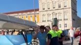 Vídeo: brasileiro leva cabeçadas de policial enquanto trabalhava em Lisboa