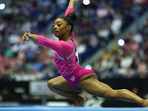 Simone Biles wins gymnastics US Classic by a lot. Shilese Jones takes 2nd. How it happened