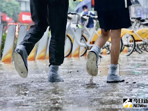 快訊／豪雨開轟！台南東區、 永康一級淹水警戒 時雨量破65毫米