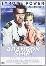 Abandon Ship! DVD 1957 Tyrone Power Mai Zetterling Stephen Boyd