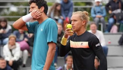 Duplas brasileiras de Matos/Melo e Zormann/Luz perdem nos detalhes em Roland Garros