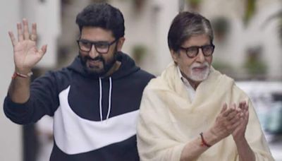 Amitabh Bachchan cheers for son Abhishek Bachchan as Housefull 3 completes 8 years, says, "you be the best"