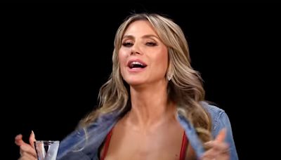 Heidi Klum Strips Down on “Hot Ones” and Dives Into Saucy Gossip About the $12.5M Bra She Once Wore