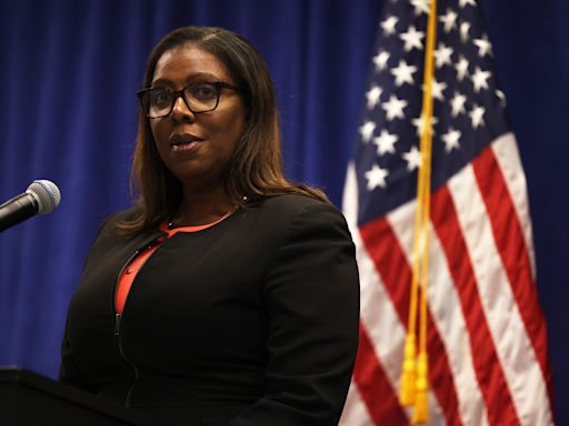 Right-wing leader blames Letitia James for killing his business