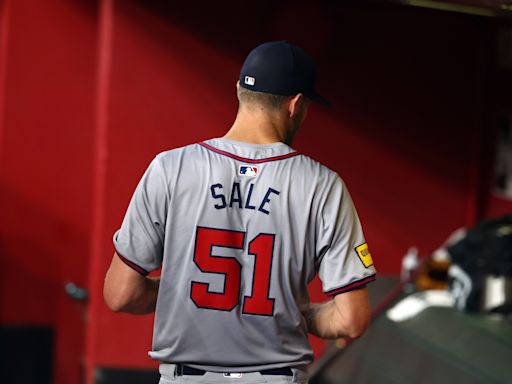 Chris Sale, back in All-Star form in Atlanta, honors his hero Randy Johnson with number change