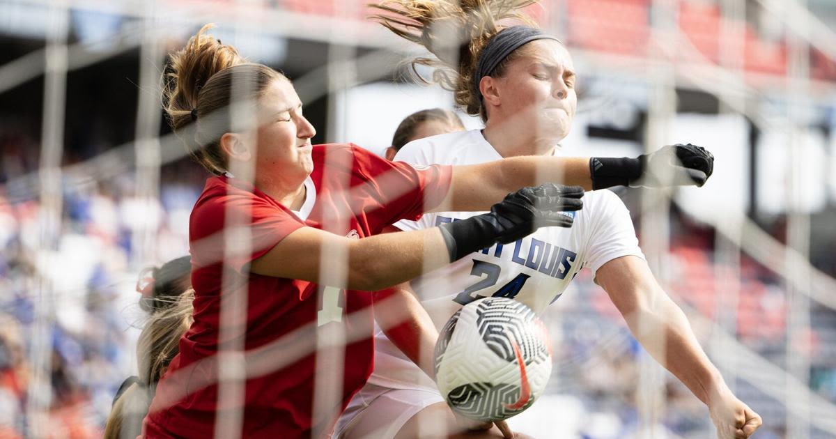 Emily Gaebe scores twice to propel St. Louis University past SIU Edwardsville in Bronze Boot game