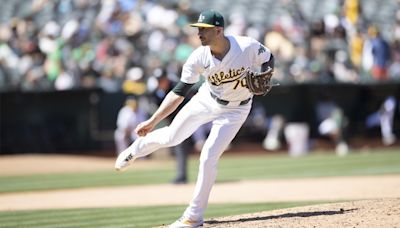 Report: A's finalizing trade to send RHP Erceg to Royals