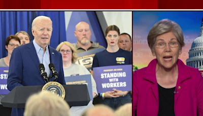 Sen. Warren: Trump got rid of Roe v. Wade; Biden will lead us to make it law of the land again