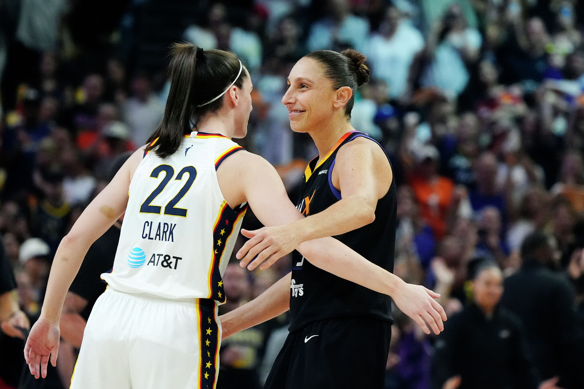 What UConn great Diana Taurasi said about Caitlin Clark after first WNBA meeting: 'She loves the game'