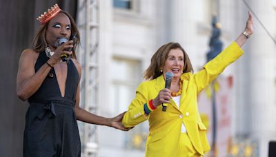 Nancy Pelosi recreates ‘Drag Race’ look at San Francisco Pride