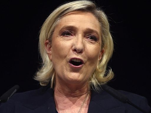 Far-right party projected to get strong lead in first-round legislative elections in France