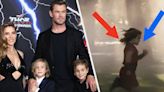 Chris Hemsworth Just Revealed That He, Natalie Portman, Taika Waititi, And Christian Bale All Have Kids Who Appear In...