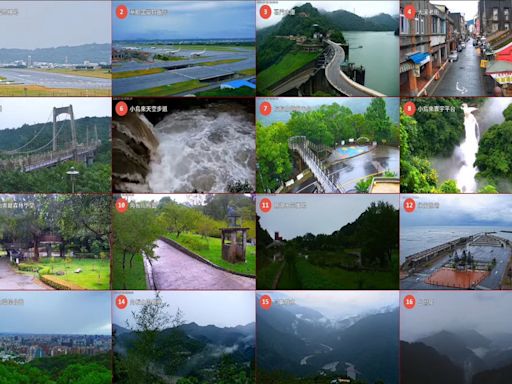 颱風天看飛機起降、水庫洩洪 桃園即時影像超過86萬人次上線