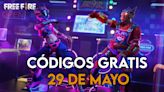 Free Fire | Códigos de hoy miércoles 29 de mayo de 2024: recompensas gratis