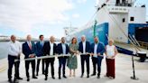 Inaugurada la ampliación del muelle de Arrecife, que tendrá 149 metros más de atraque