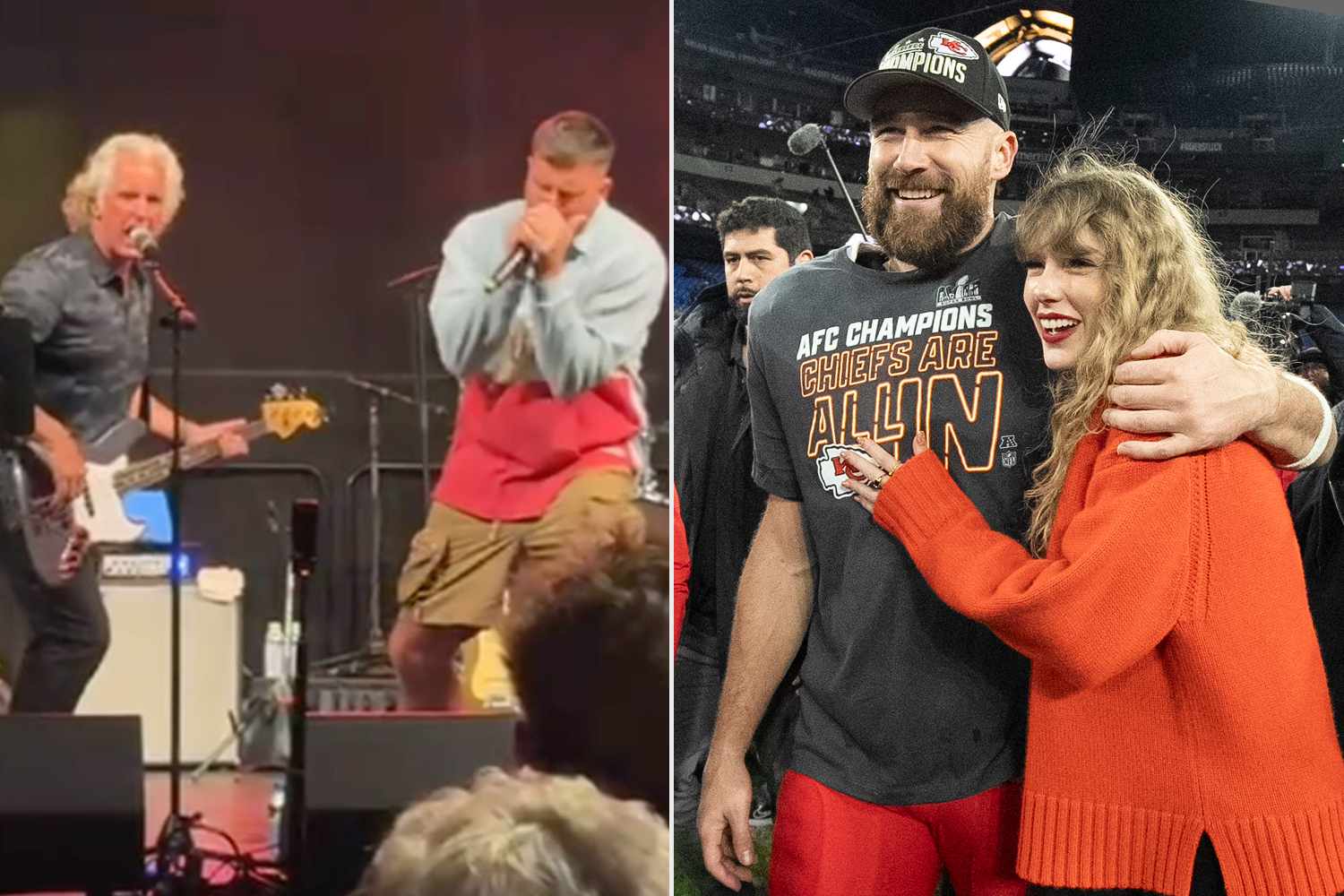 Travis Kelce Says ‘Taylor, This Is for You' as He Takes Home Karaoke Award After Belting Out Whitesnake