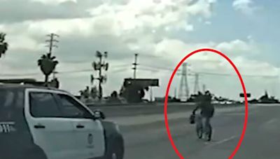 Video: Cops Chase Man Who Tried To Pedal Away On A Bicycle After Shooting Relative, Nab Him - News18