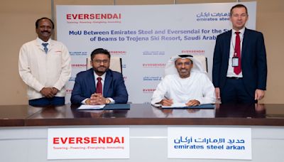 Emirates Steel and Eversendai partner for NEOM Trojena Ski Village development