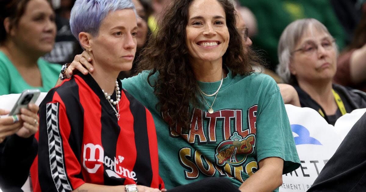 Sue and Megan celebrate Seattle Pride