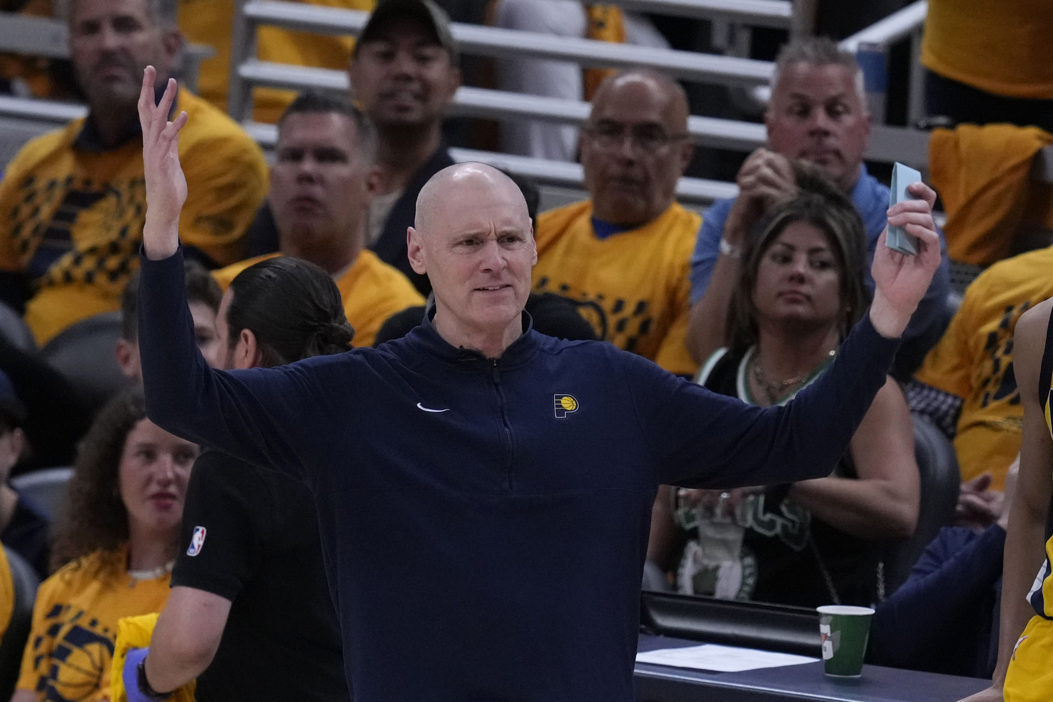 Pacers coach Rick Carlisle didn't call timeout to let players decide Game 3 on final possession