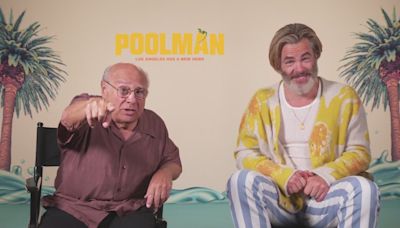 Dean’s A-List Interview: Danny DeVito and Chris Pine on ‘Poolman’