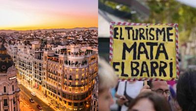 “Turistas, vayan a casa”: Miles marchan en Barcelona en contra del turismo masivo