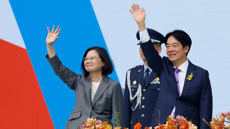 Taiwan inaugurates new president for ruling party’s historic third term after voters snub China’s warnings