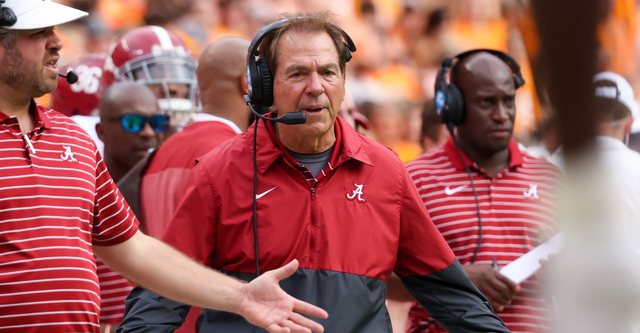 Nick Saban roasts college football social media critics in hilarious rant