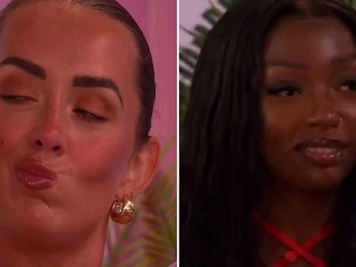 Watch the exact moment Love Island fans claim ‘gives away’ villa feud