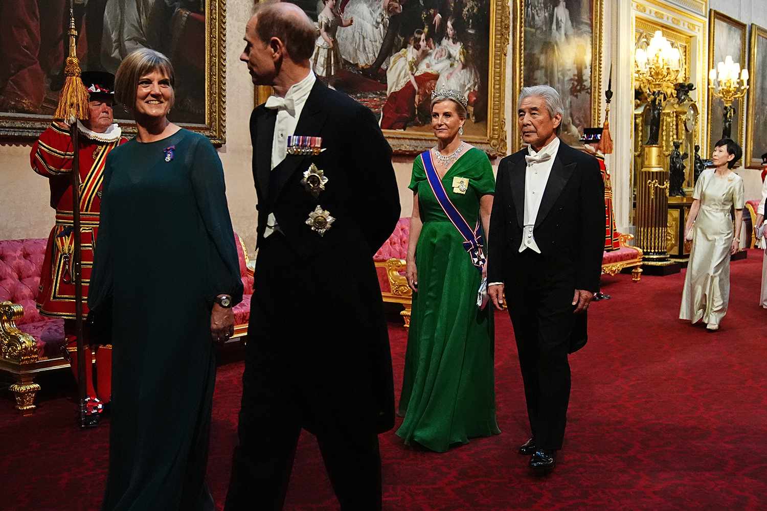 Sophie, the Duchess of Edinburgh Wears One of Kate Middleton's Favorite Tiaras to State Banquet