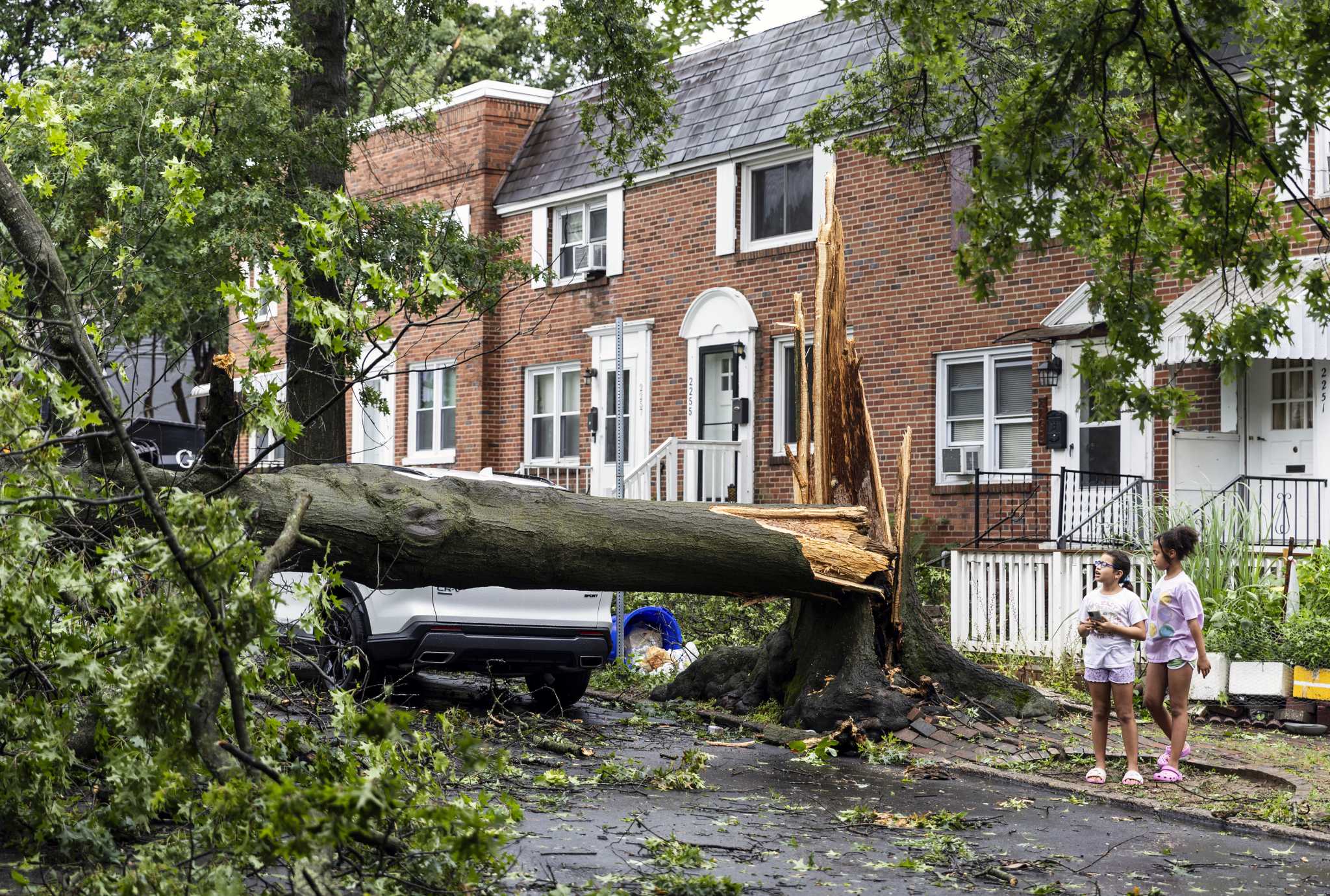 The Latest: Debby's remnants hit New York and Pennsylvania with heavy rain and severe flooding