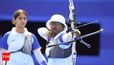 Paris Olympics: Deepika Kumari, Ankita Bhakat falter as Indian women's archery team crashes out in quarterfinals | Paris Olympics 2024 News - Times of India